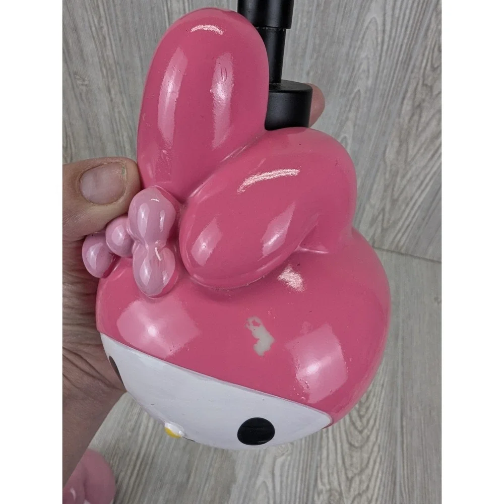 SANRIO My Melody Head Lotion Soap Dispenser Pump Pink Bow